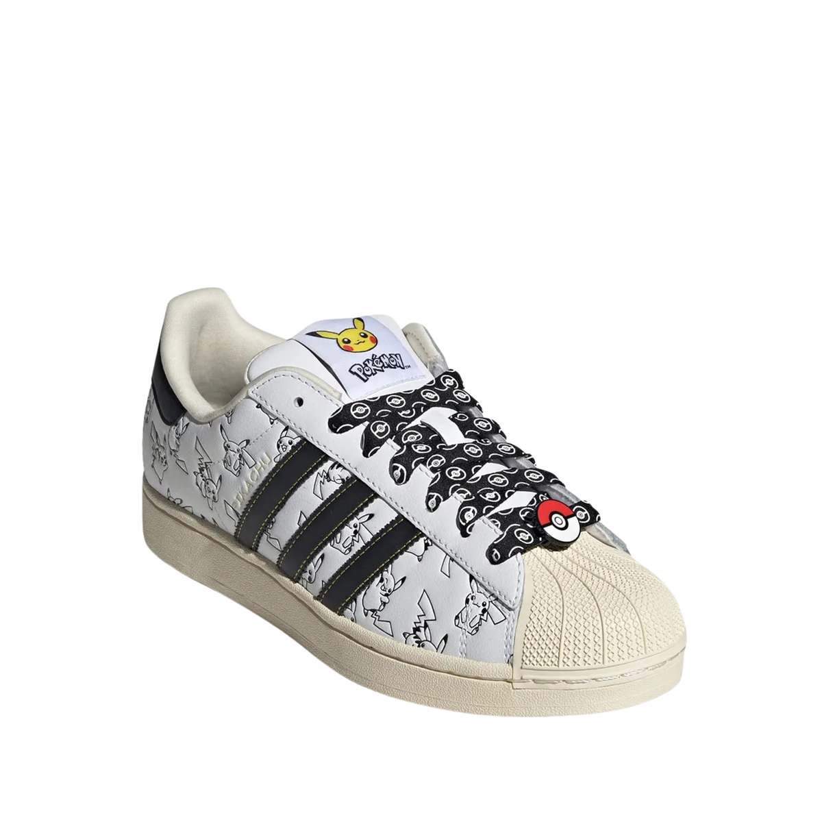 Men's Adidas X Pokemon Superstar II 'FTWWHT/CBLAC' - KI2857