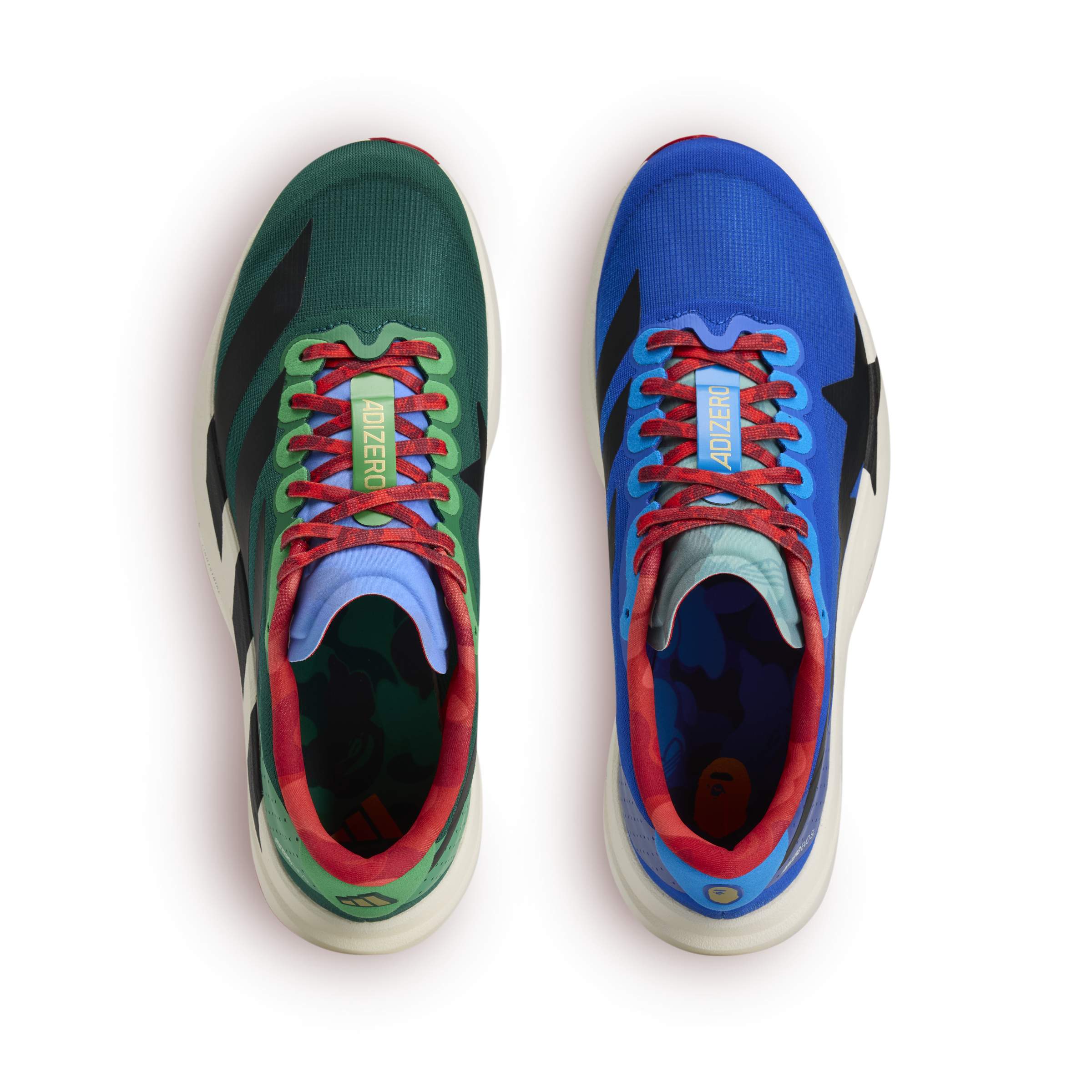Men's Adidas X BAPE Adizero EVO SL 'Camo' - KJ5749