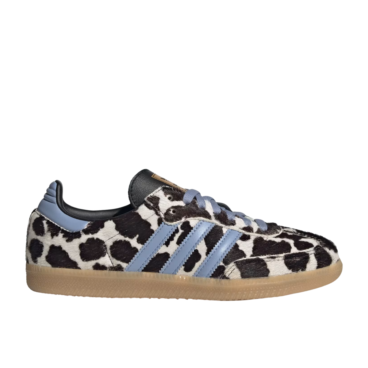 Women's Adidas Samba OG 'Cow Print Chalk Blue' - KJ7448