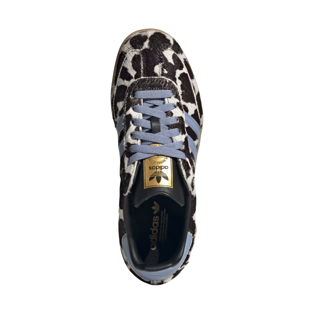 Women's Adidas Samba OG 'Cow Print Chalk Blue' - KJ7448