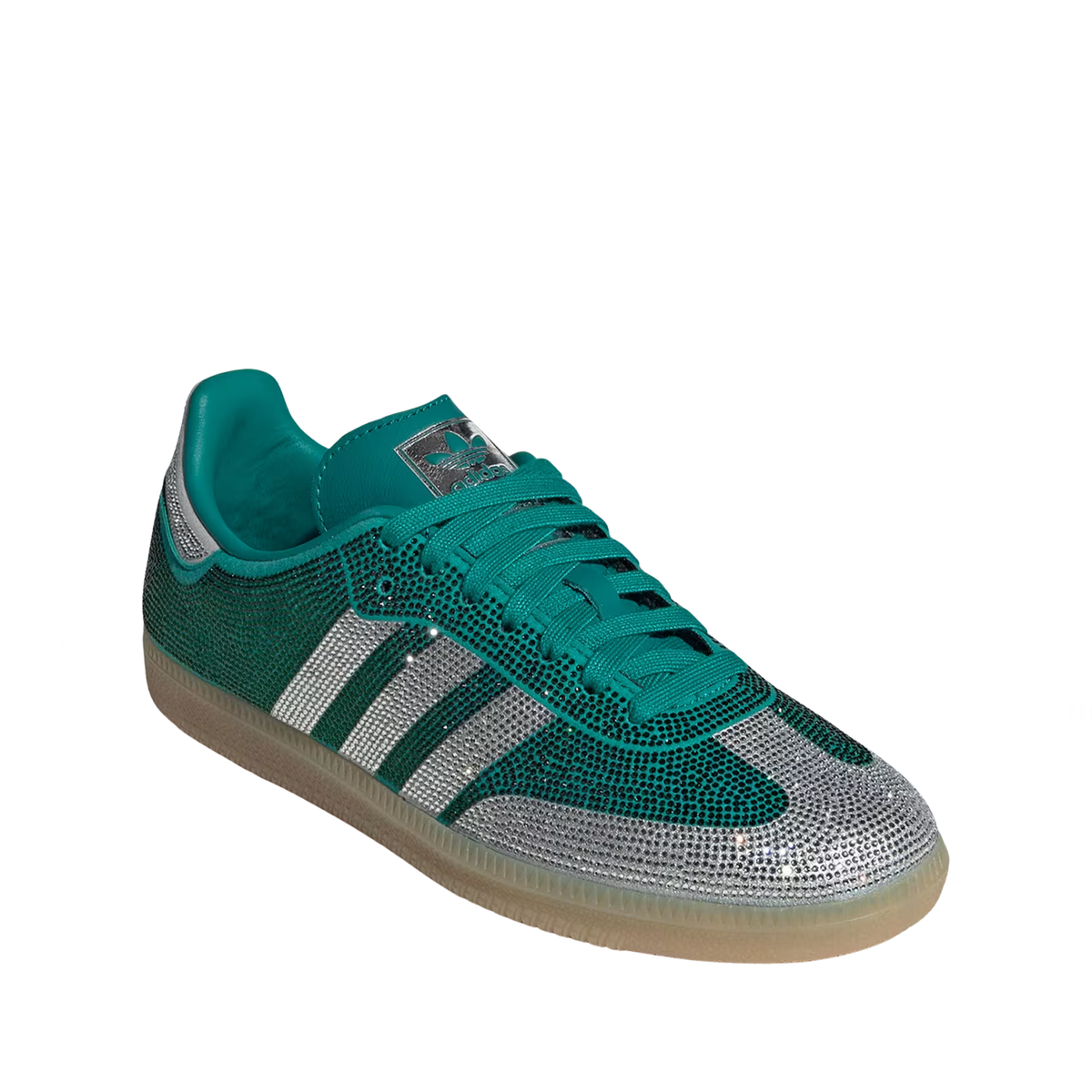 Women's adidas Samba OG 'Equipment Green/Rhinestone' - KJ7489