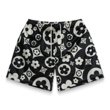 Bravest Studios Flower Shorts Black Cream