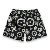 Bravest Studios Flower Shorts Black Cream