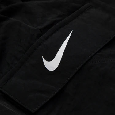 Women's Nike Sportswear Essential Woven High-Rise Shorts-Black-DM6247-010