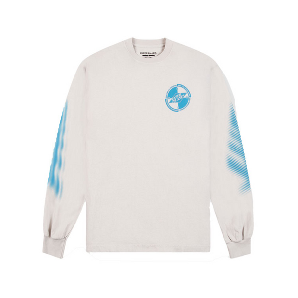 PAPER PLANES SLOW AND STEADY LONG SLEEVE TEE-VAPOR-200321
