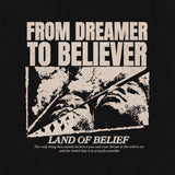 Paper Planes Dreamer to Believer Long Sleeve Tee-Black-280005