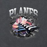 Paper Planes Break Through Tee-Washed Black-200448