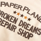 Paper Planes Broken Dreams Repair Shop  Crew -Cream- 300407