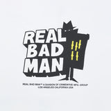 Real Bad Man Classic Ss Tee- White -Rbm1302501