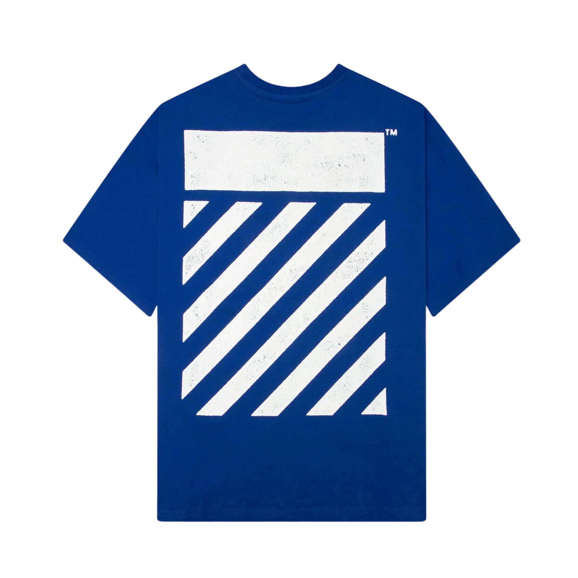 L/AB c/o Off-White ™ Diag S/S Tee-Cobalt Blue - 44LABF26T054-420