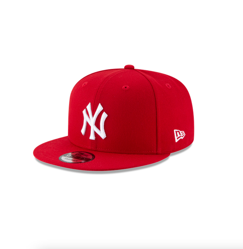 New Era Mens MLB NEW YORK Yankees 9Fifty Snapback Red/White -11941921