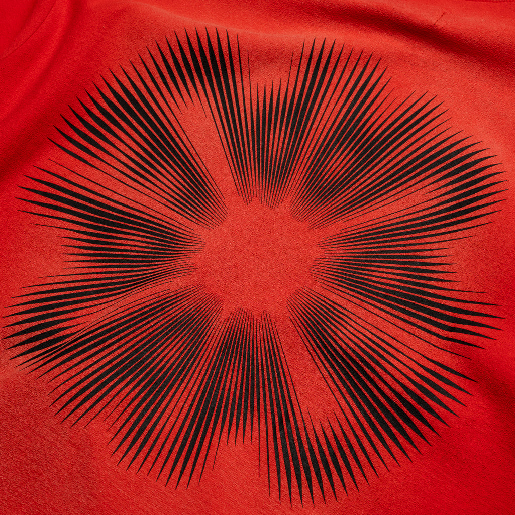 Purple Textured Jersey Ss Tee -Red -P104-Jtrb423