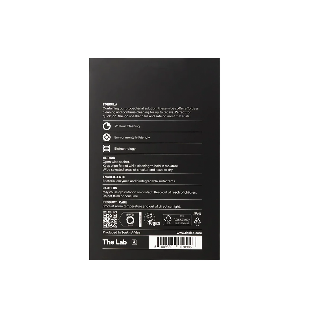 Sneaker Lab Sneaker Wipes (12 Pack)