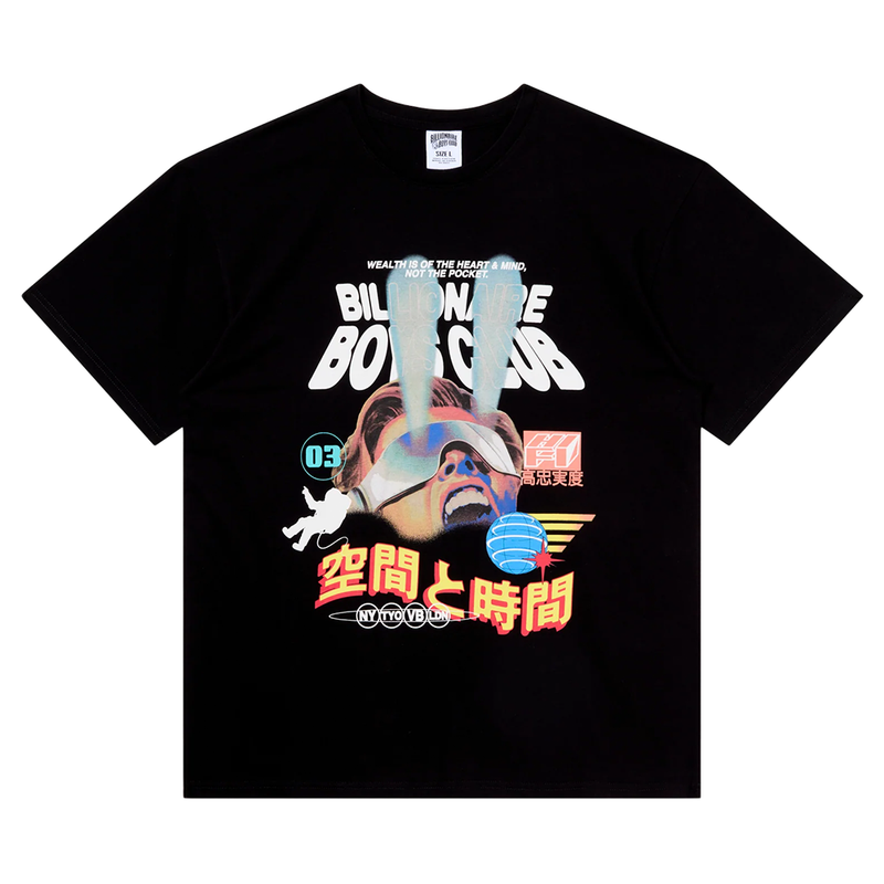 Billionaire Boys Club BB Vision SS Tee-Black-841-6210