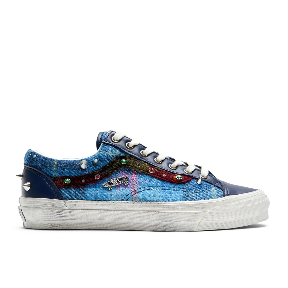 Men's Vans LX Old Skool 36 Harris Tweed 'NAVY/MULTI' - VN000E8VBIP1