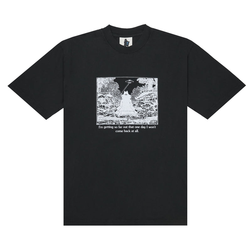 Real Bad Man Warning Ss Tee - Black -Rbm1301101