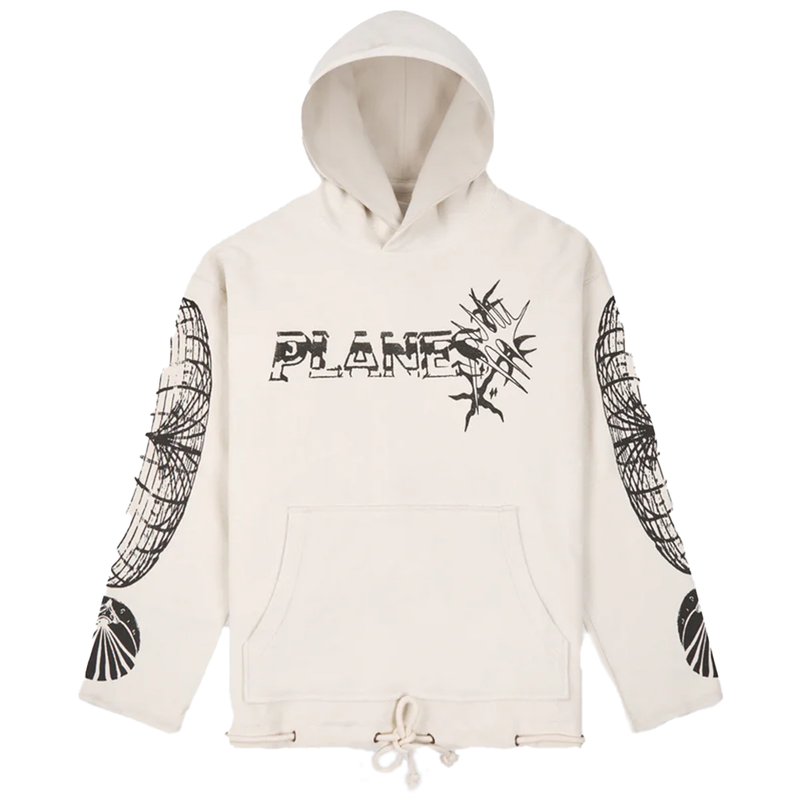 Planes Asterisk Reverse Terry Hoodie -Vapor -300294