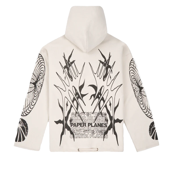 Planes Asterisk Reverse Terry Hoodie -Vapor -300294