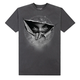 Planes Through The Vision Heavyweight Tee - Washed Black -200432