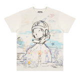 BILLIONAIRE BOYS CLUB ENCOUNTER SS KNIT-GARDENIA-831-9305