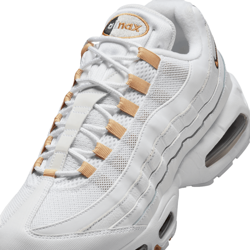 Men's Nike Air Max 95 OG 'White/Gold' - IB1667-101