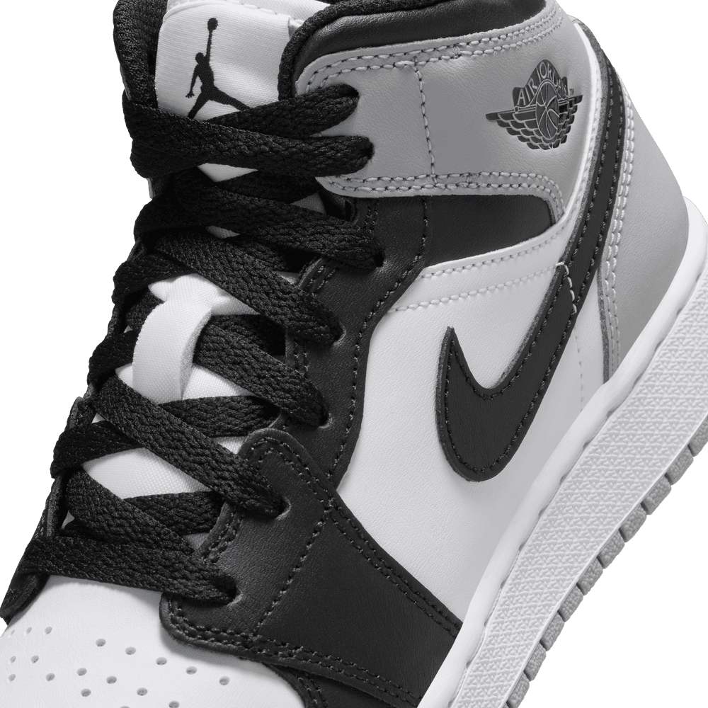 Grade School Air Jordan 1 Mid 'Barons' - DQ8423-101