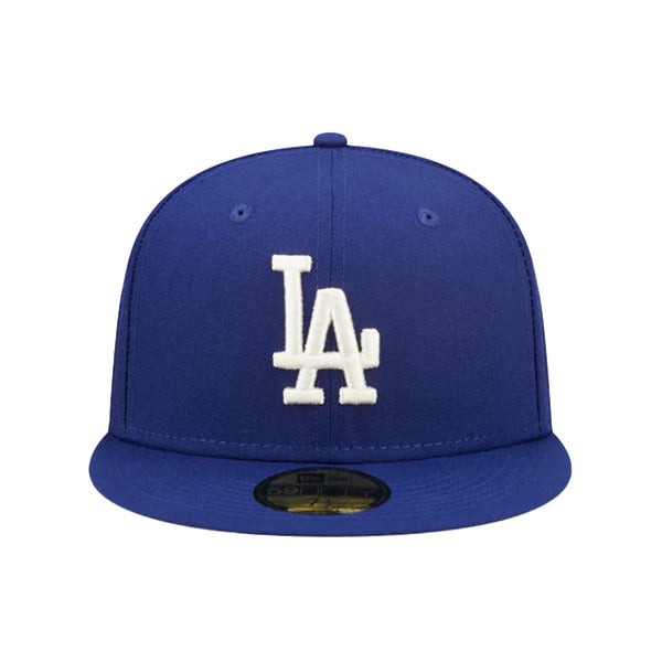 New Era Mens MLB Los Angeles Dodgers Pop Sweat 59Fifty Fitted Hat