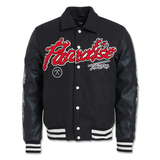 Jordan Craig Paradise Tour Varsity Jacket -Black- 91632