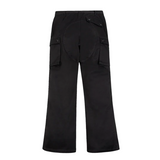 PAPER PLANES FLARE CARGO PANT - BLACK - 600136