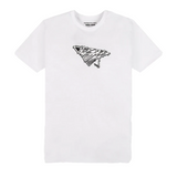 PAPER PLANES WARPED TEE-WHITE-200328