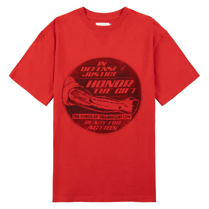 HONOR THE GIFT READY FOR ACTION SS TEE-RED-HTG230192