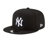 New Era New York Yankees Basic Black and White 9FIFTY Snapback 950 11591025