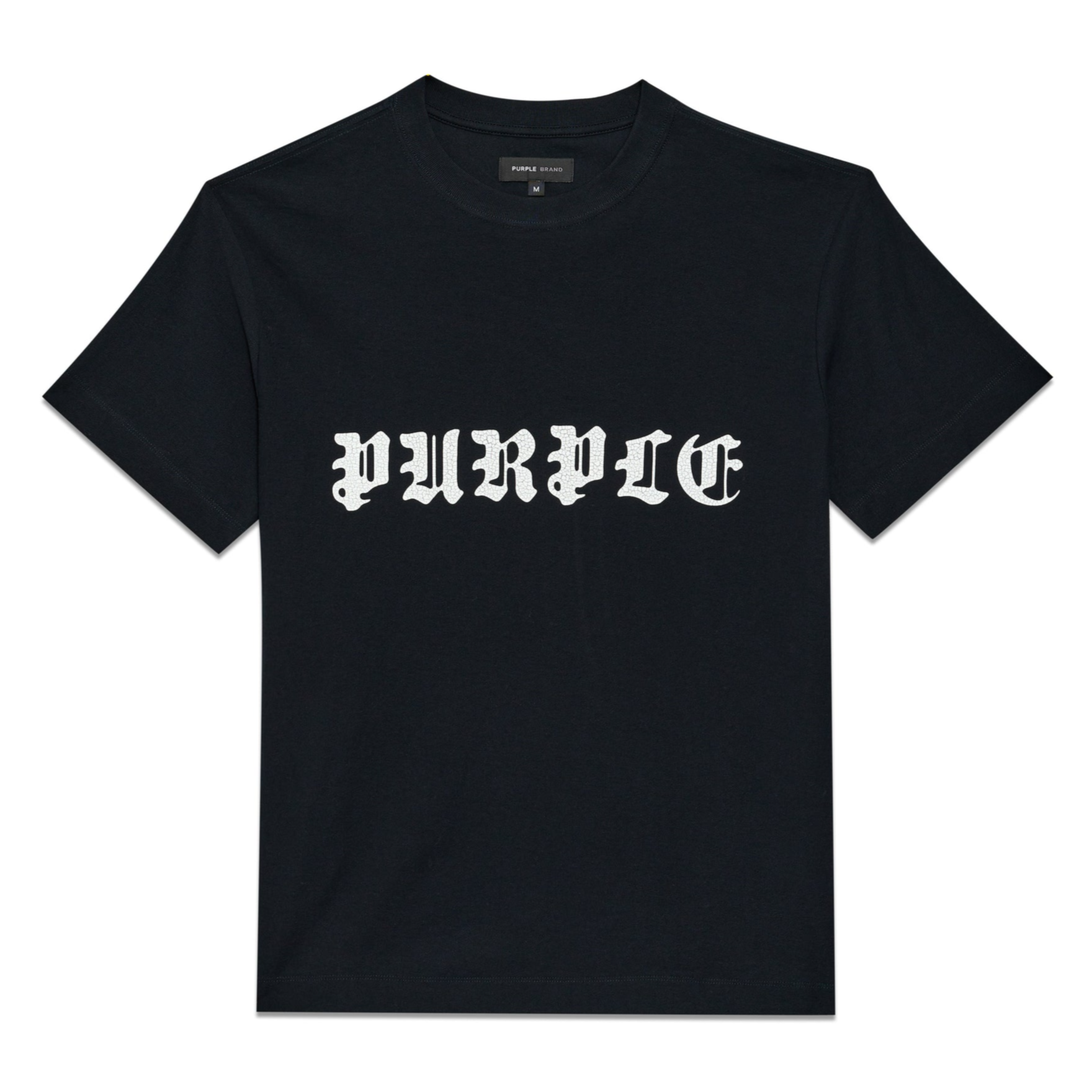 Purple Textured Jersey 'Gothic Wordmark' Tee - P104-JGBB324 – Lee Baron