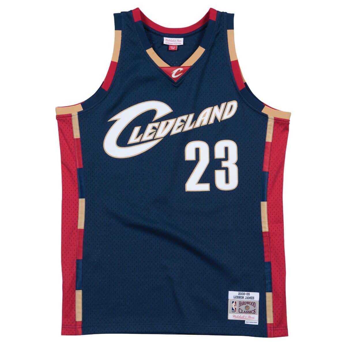 Mitchell & Ness Swingman Jersey Cleveland Cavaliers Alternate 2008-09 Lebron James-SMJYGS18156-CCANAVY08LJA