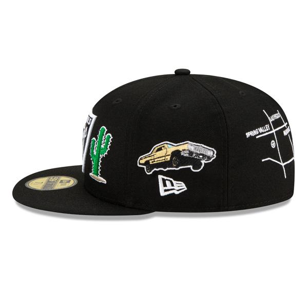 LAS VEGAS RAIDERS CITY TRANSIT 59FIFTY FITTED