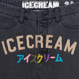 Ice Cream Chain Jean Denim-Syrup Black-421-8102