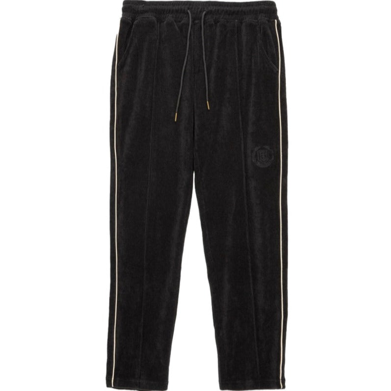 HONOR THE GIFT SMOKEY TERRY CLOTH PANTS-BLACK-HTG210410