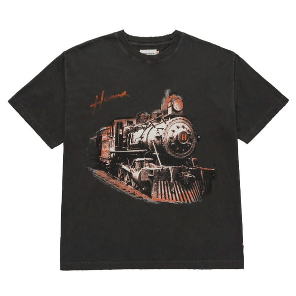 HONOR THE GIFT TRAIN GRAPHIC SS TEE-BLACK-HTG230197