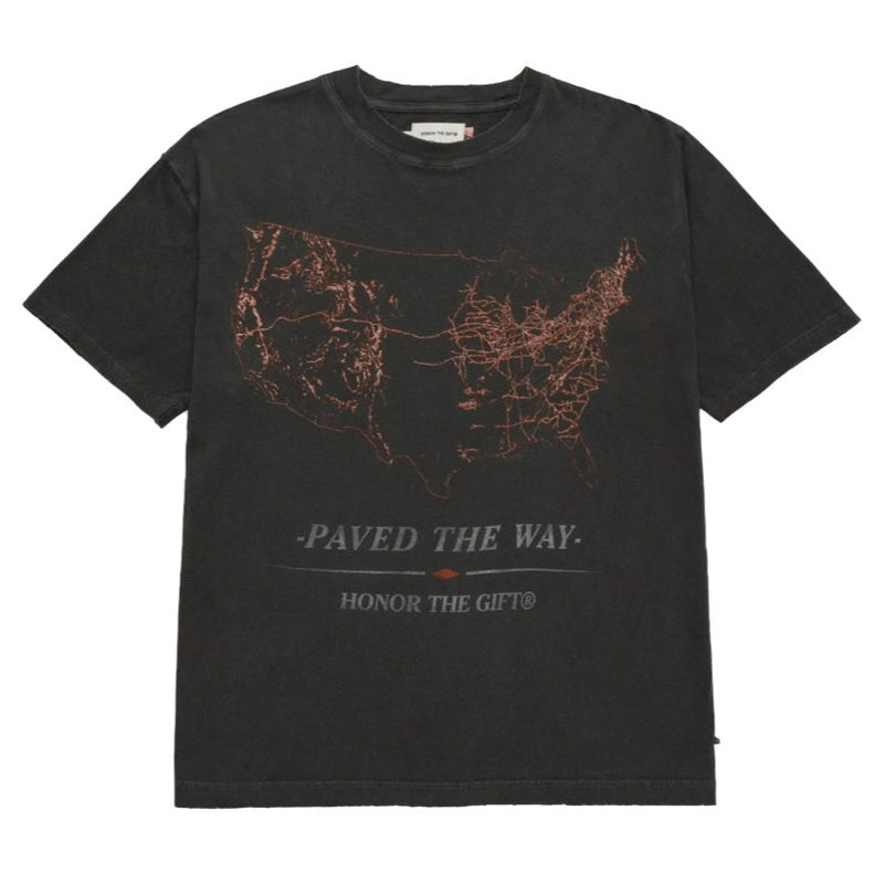 HONOR THE GIFT PAVE THE WAY SS TEE-BLACK-HTG230191