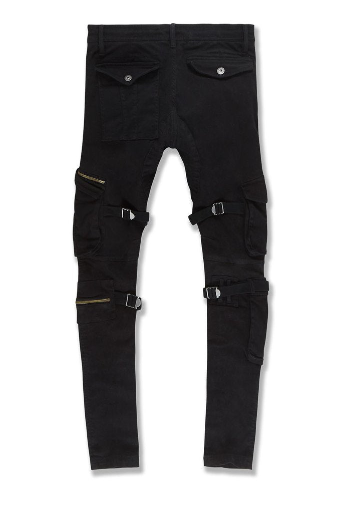 Jordan Craig Jeans - ROSS - BRIGHTON CARGO PANTS (TRIPLE BLACK)