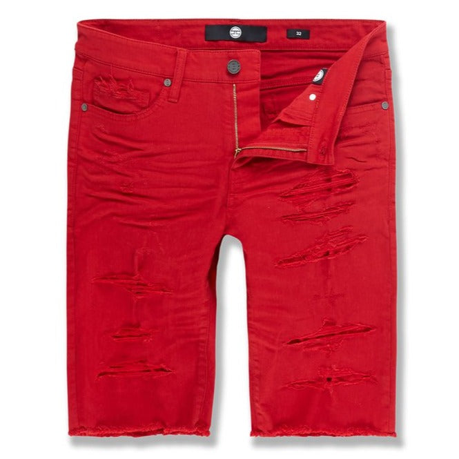 Wildwood Twill Shorts (Red)