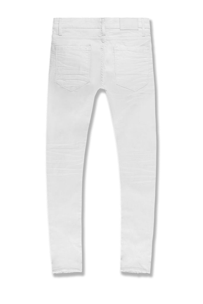 SEAN - TRIBECA TWILL PANTS (WHITE)-JS950R