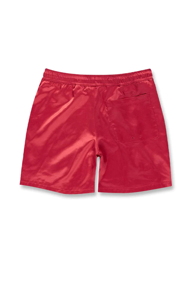 Jordan Craig Athletic Lux Shorts-Red-4415