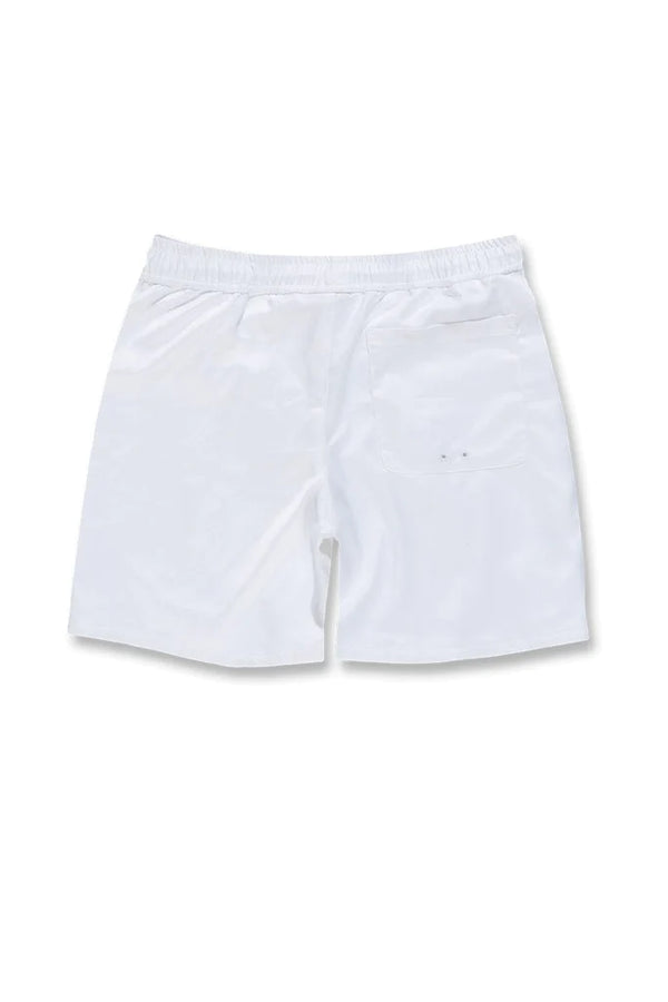 Jordan Craig Athletic Lux Shorts-White