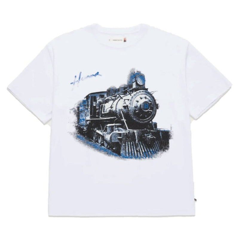 HONOR THE GIFT TRAIN GRAPHIC SS TEE-WHITE-HTG230197
