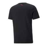 Puma Ferrsri Race Metal Energy Shild T-Shirt-Blk/Red-536685-01