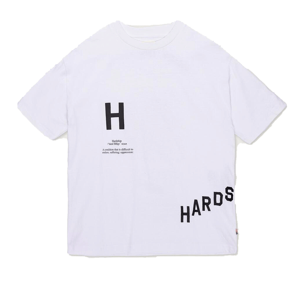 Honor The Gift Hardship T-Shirt-White-HTG220447