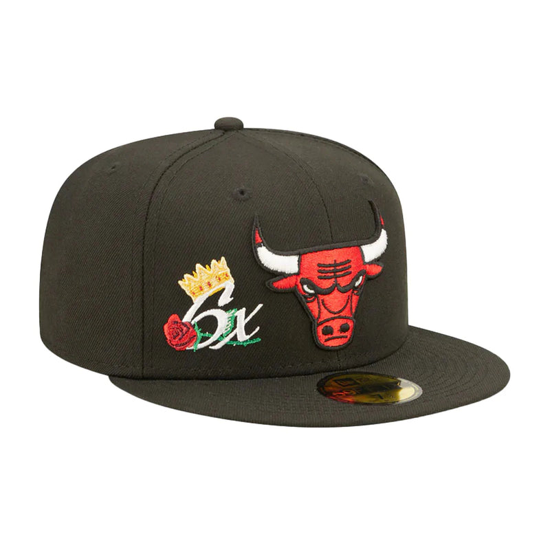 New Era Mens NBA Chicago Bulls 59Fifty Fitted Hat