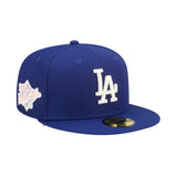 New Era Mens MLB Los Angeles Dodgers Pop Sweat 59Fifty Fitted Hat