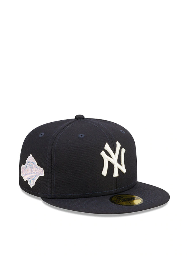 New Era Mens MLB New York Yankees Pop Sweat 59Fifty Fitted Hat